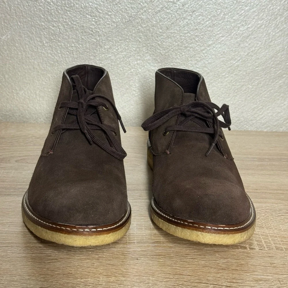 The Mans Store at Bloomingdale’s Chukka Brown Suede Men’s Size 8 Comfort Boots